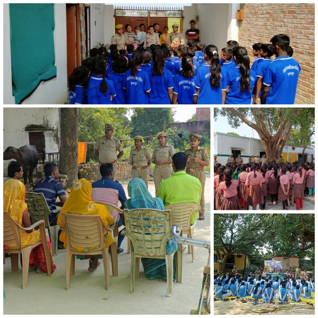 मिशन शक्ति” फेज-04 अभियान के अंतर्गत पुलिस उपायुक्त गोमती जोन के निर्देशन में जोन के समस्त थानो की एण्टी रोमियो व महिला बीट अधिकारियों (शक्ति दीदी) द्वारा अपने अपने थाना क्षेत्रों में भ्रमण कर चौपाल लगाकर महिलाओं/बालिकाओं किया जा रहा जागरुक