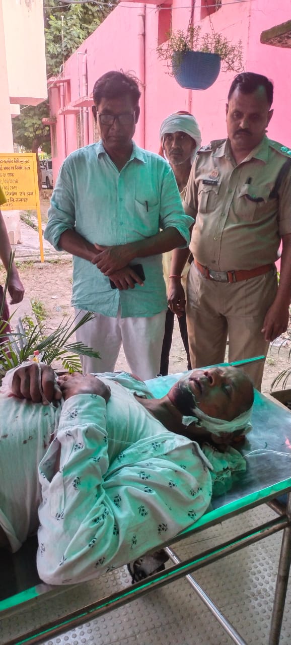 सड़क दुर्घटना में होमगार्ड का जवान गम्भीर रूप से घायल
