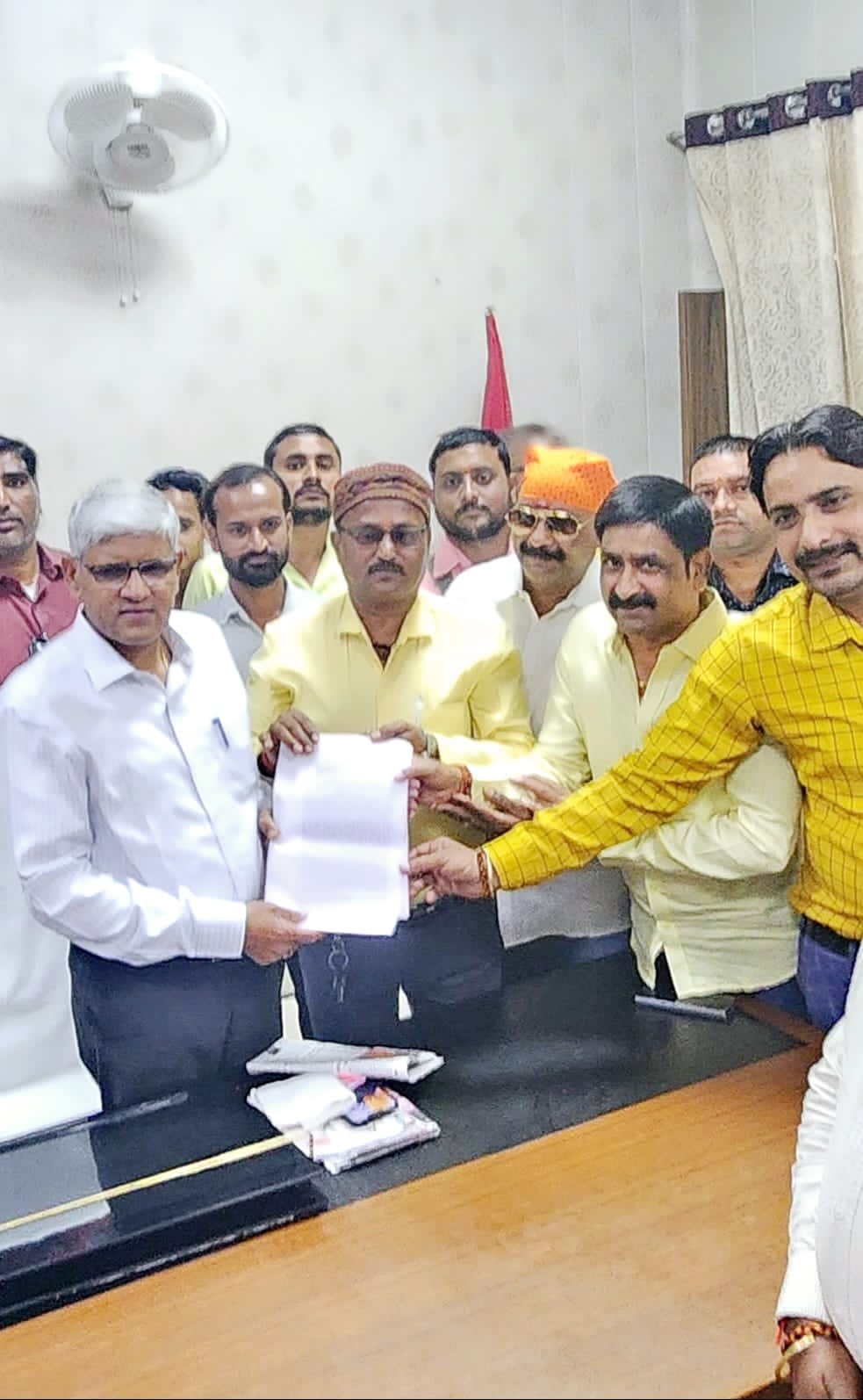 सीपी से मिला पत्रकार प्रेस क्लब का प्रतिनिधिमंडल, सौपा ज्ञापन