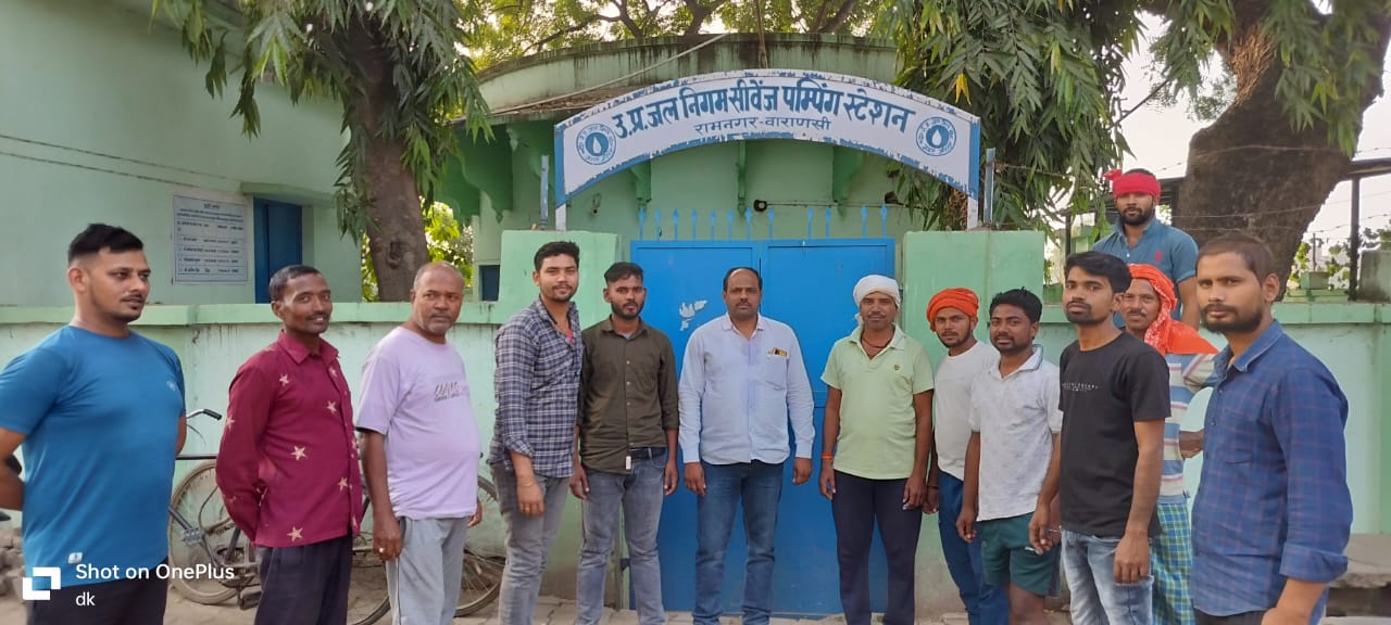 सीवेज पंपिंग स्टेशन समस्या को लेकर पार्षद के नेतृत्व में प्रदर्शन किया गया