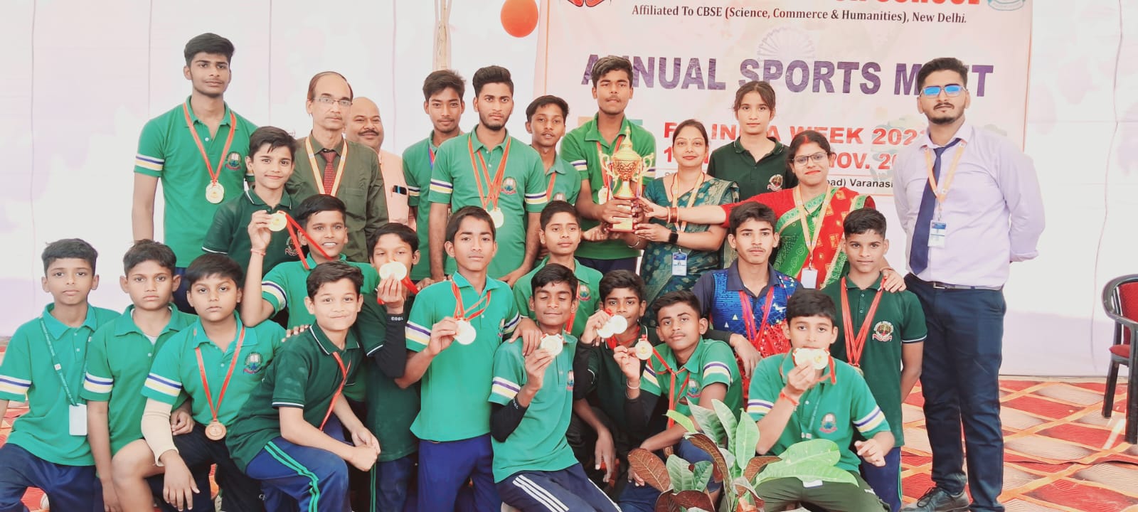 ज्ञानदीप इंग्लिश स्कूल सिरिस्ती जाल्हूपुर में वार्षिक खेल-कूद प्रतियोगिता का हुआ समापन