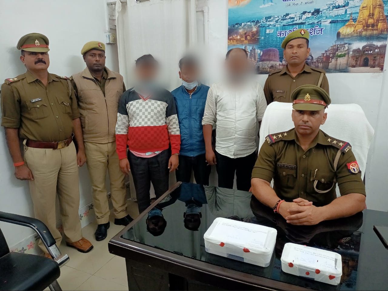 थाना रामनगर पुलिस द्वारा थाने पर पंजीकृत मुकदमें में वांछित अभियुक्तों को गिरफ्तार करने में सफलता प्राप्त किया गया