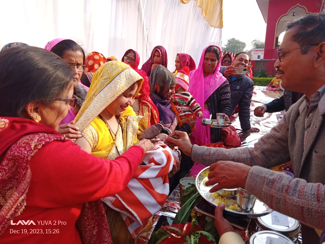 विकसित भारत संकल्प यात्र कार्यक्रम में पात्र लाभार्थियों का पंजीकरण किया गया