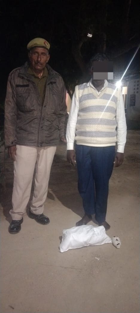 जन्सा पुलिस ने अवैध तरीके से शराब की बिक्री करने वाले बाबूलाल बेनवंशी को 20 शीशी देशी शराब के साथ किया गिरफ्तार