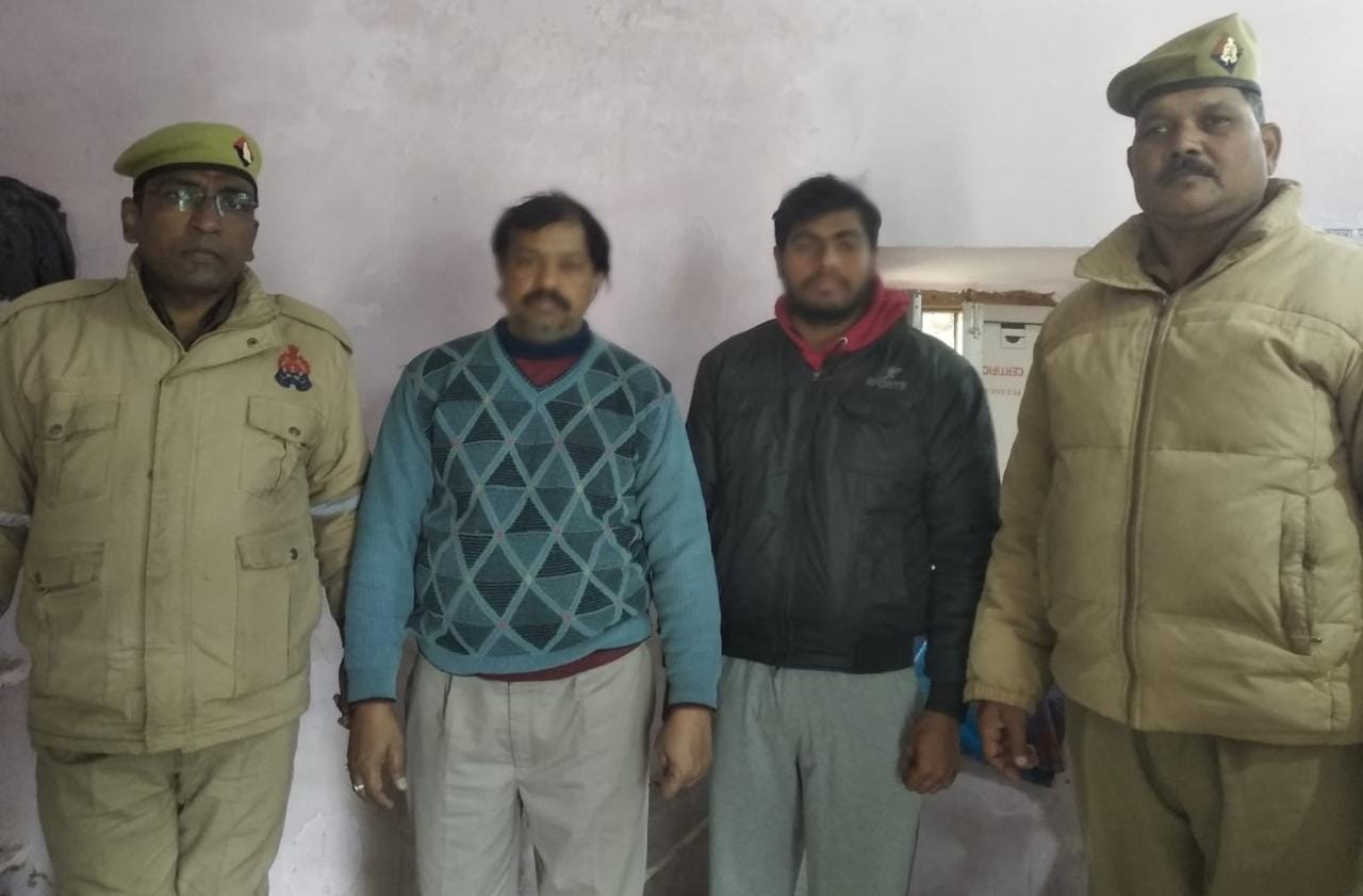 थाना कैण्ट पुलिस टीम द्वारा 02 नफर वांछित अभियुक्त गिरफ्तार