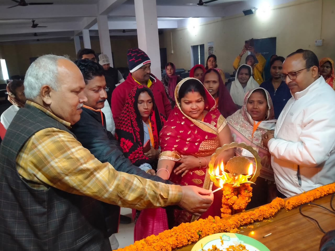 राष्ट्रीय ग्राम स्वराज प्रधानों, समूहों को दिया गया प्रशिक्षण