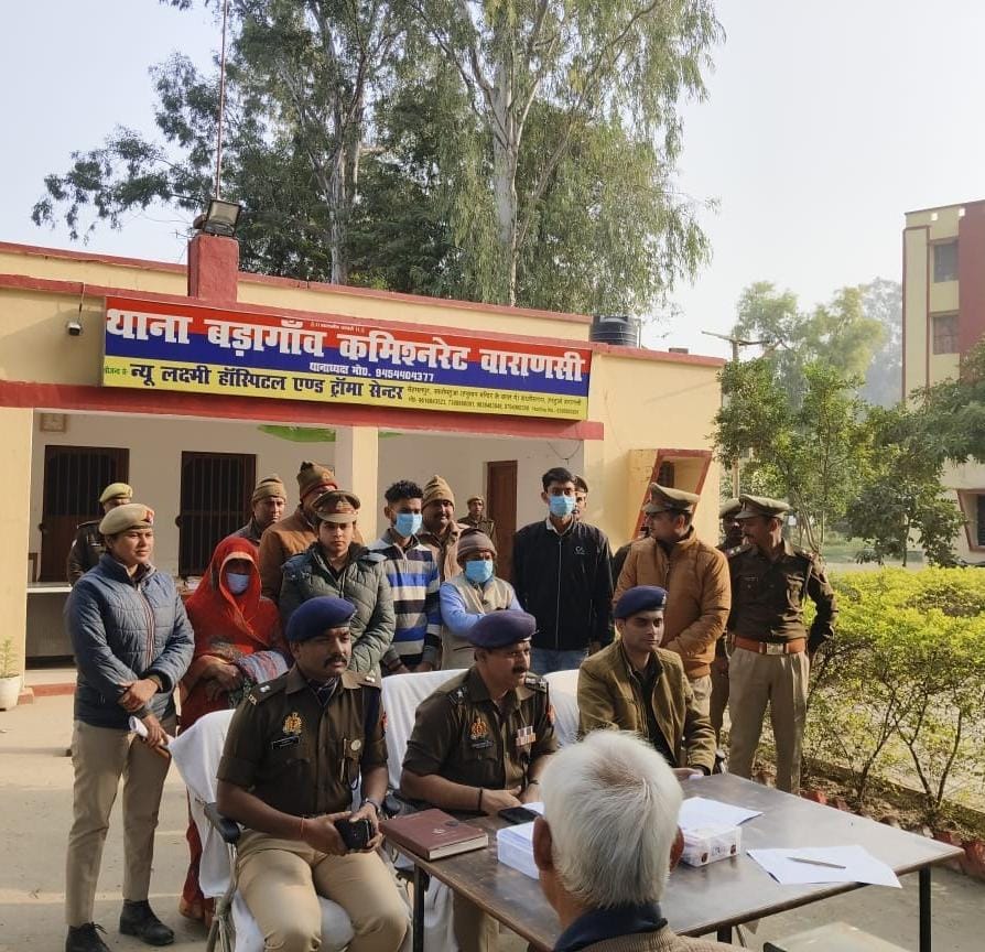 थाना बड़ागांव पुलिस ने लूट की घटना का किया सफल अनावरण