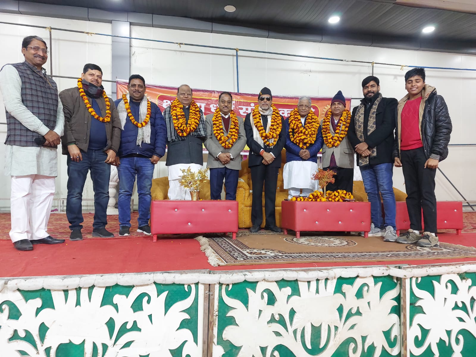 क्षत्रिय धर्म संसद काशी द्वारा बनारस बार एवं वाराणसी बार एसोसिएशन के नवनिर्वाचित अध्यक्ष द्वय मुरलीधर सिंह एवं अवधेश सिंह का अभिनंदन