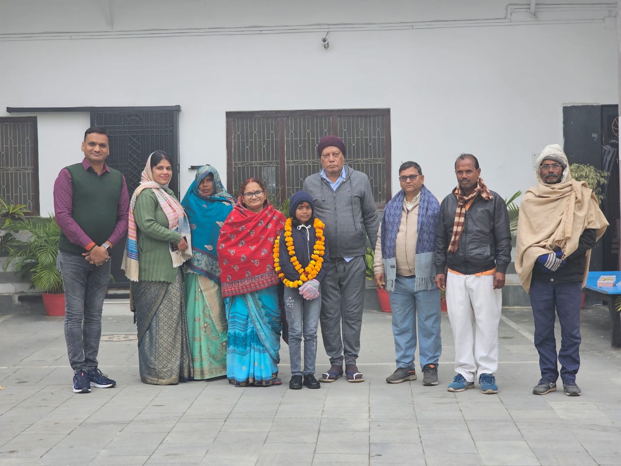वीर गाथा विजेता सोनाक्षी, नई दिल्ली के लिए रवाना