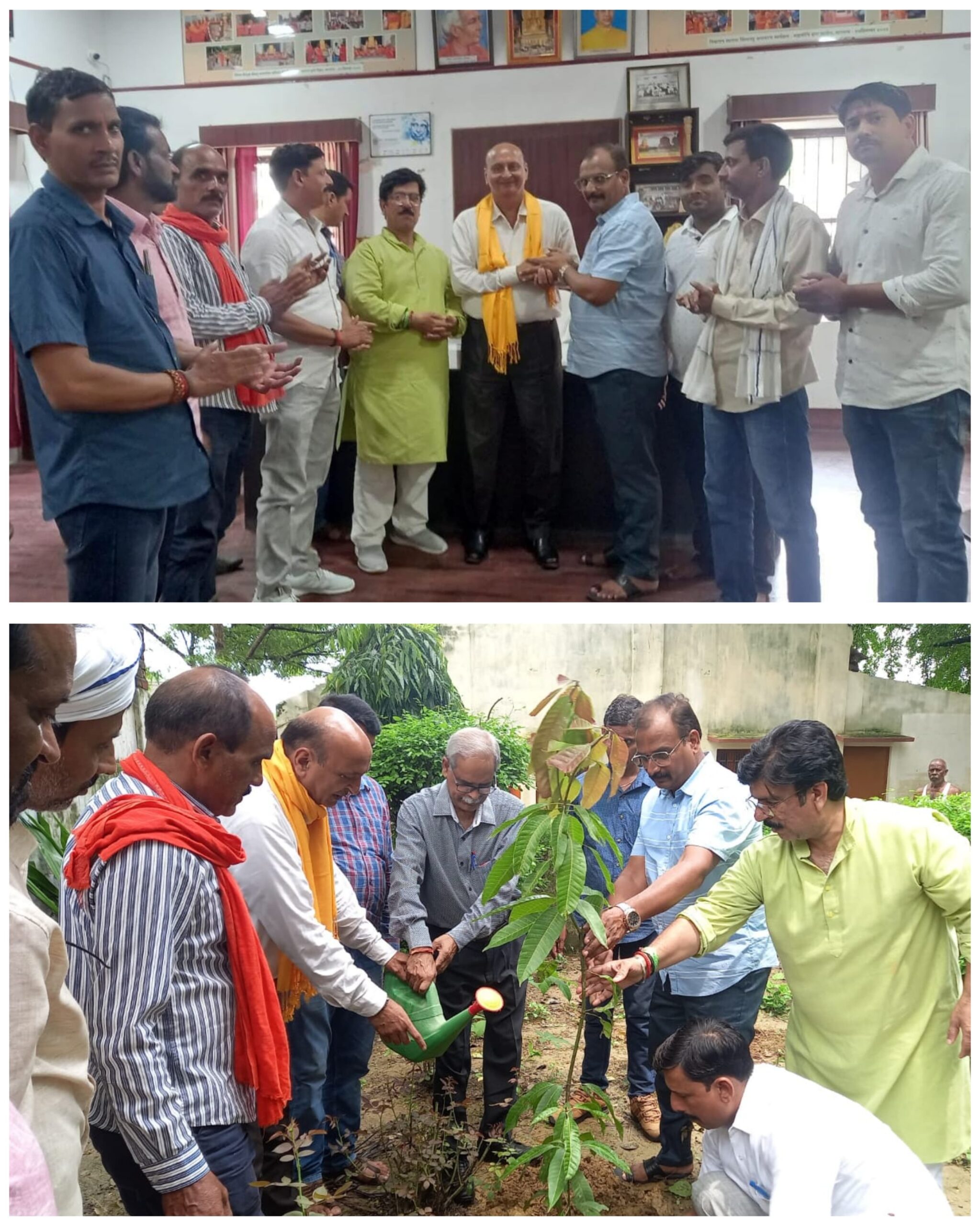 श्री राष्ट्रीय राजपूत करणी सेना ने मनाया ठाकुर सुखदेव सिंह गोगामेड़ी की जयंती, डॉ चंद्रशेखर सिंह को सम्मानित कर किया वृक्षारोपण 