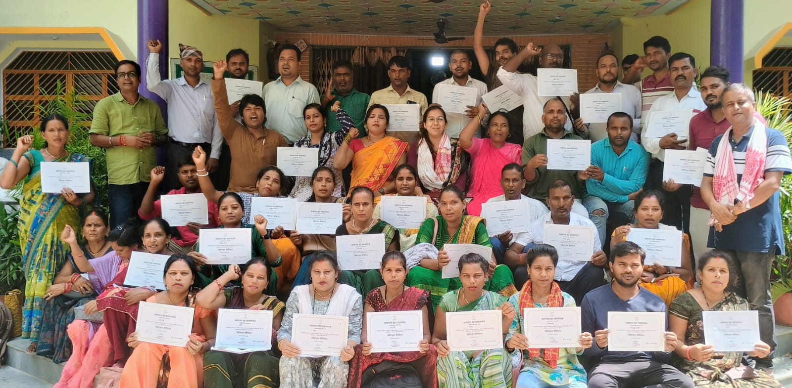 आदर्श ग्राम नागेपुर में संवैधानिक अधिकार पर कार्यशाला का भव्य आयोजन