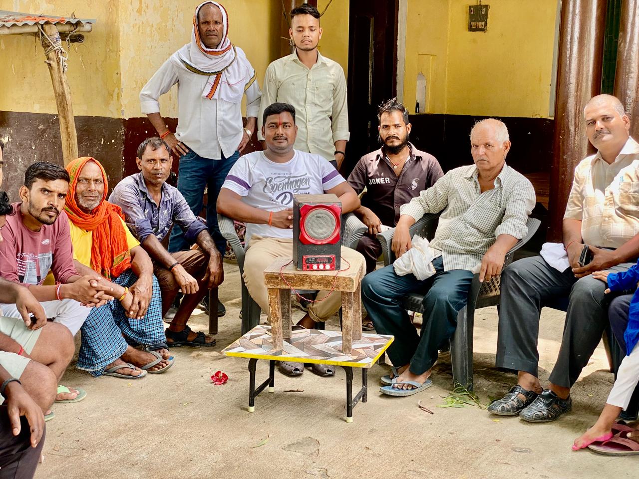 भाजपा जनों ने सुनी मोदी के मन की बात