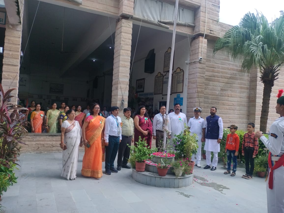 हरमन माइनर स्कूल डुबकियां में बड़े ही धूमधाम से मनाया गया ७८वां स्वतन्त्रता दिवस।