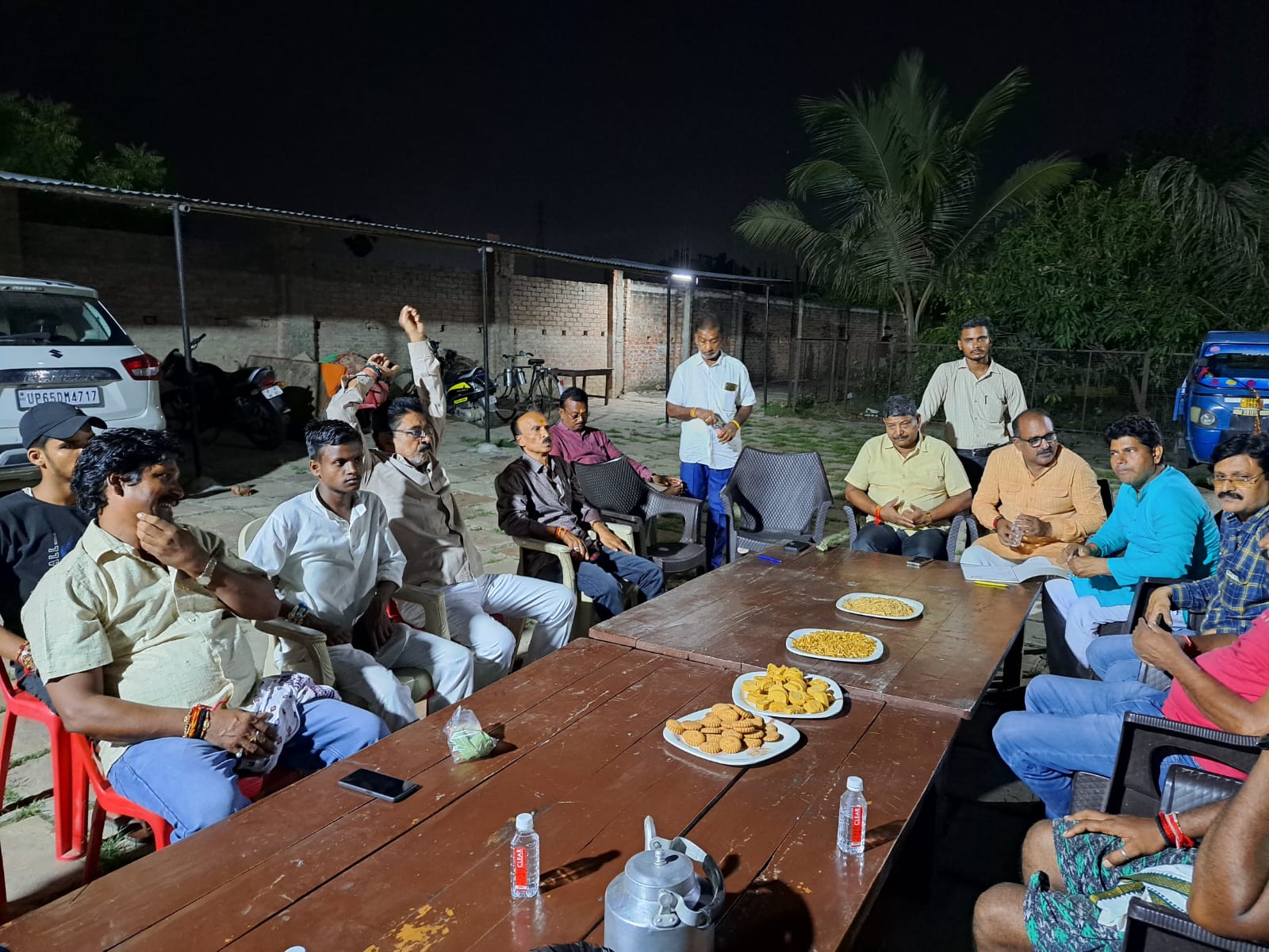 श्री दुर्गा पूजा समिति चौक,रामनगर की बैठक संपन्न