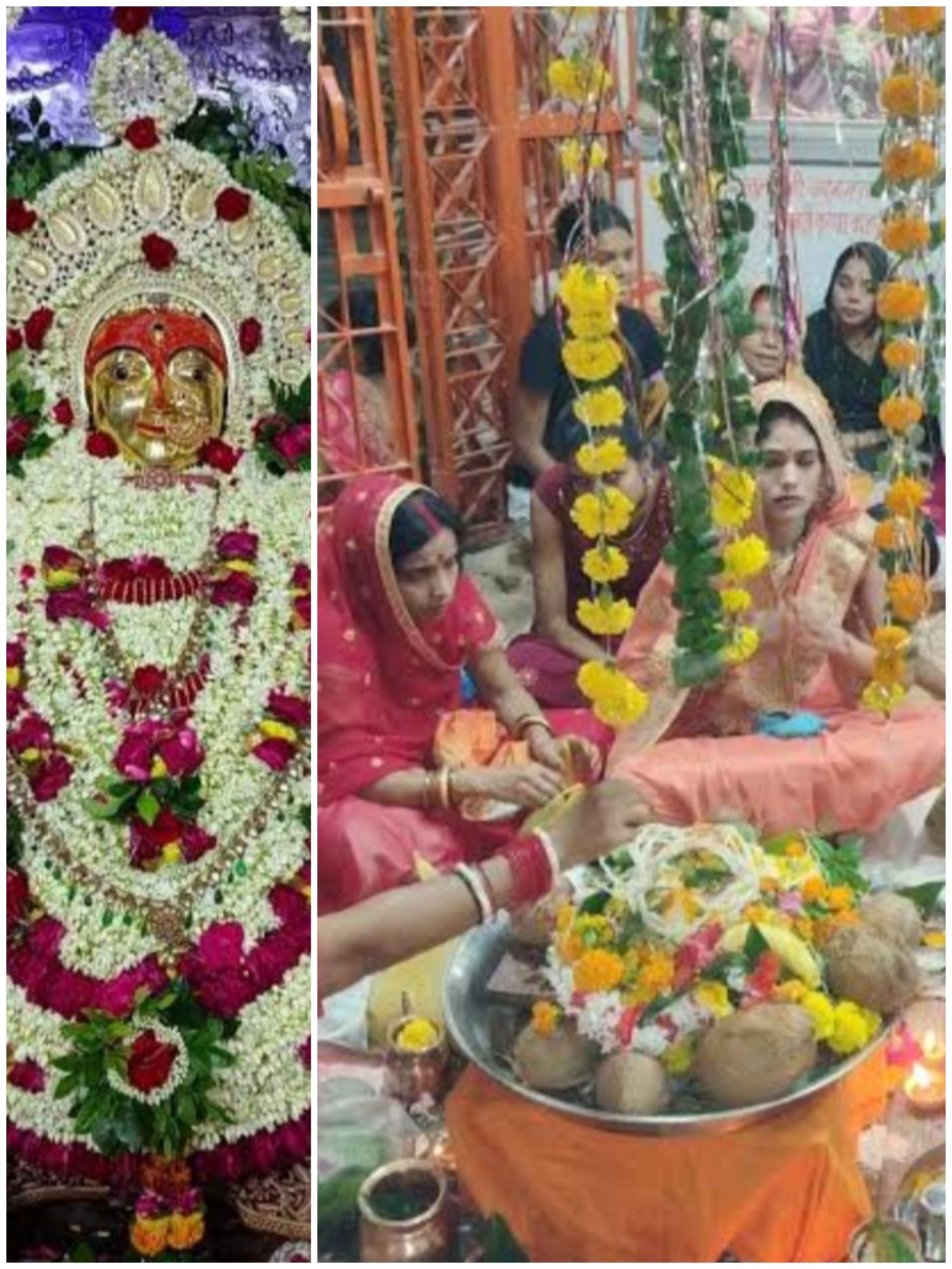अखंड सौभाग्य के लिए महिलाओं ने रखा निर्जला व्रत