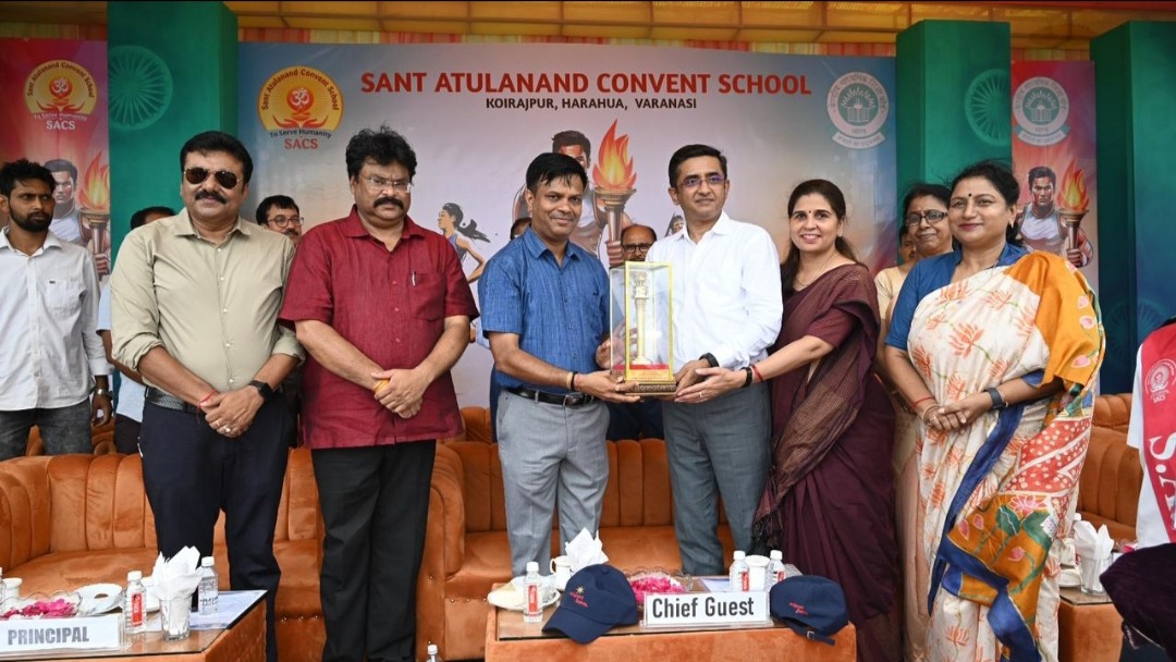 संत अतुलानंद कॅान्वेंट स्कूल की मेजबानी में आयोजित तीन दिवसीय सी.बी.एस.ई. क्लस्टर – V एथलेटिक मीट 2024 का भव्य उद्घाटन