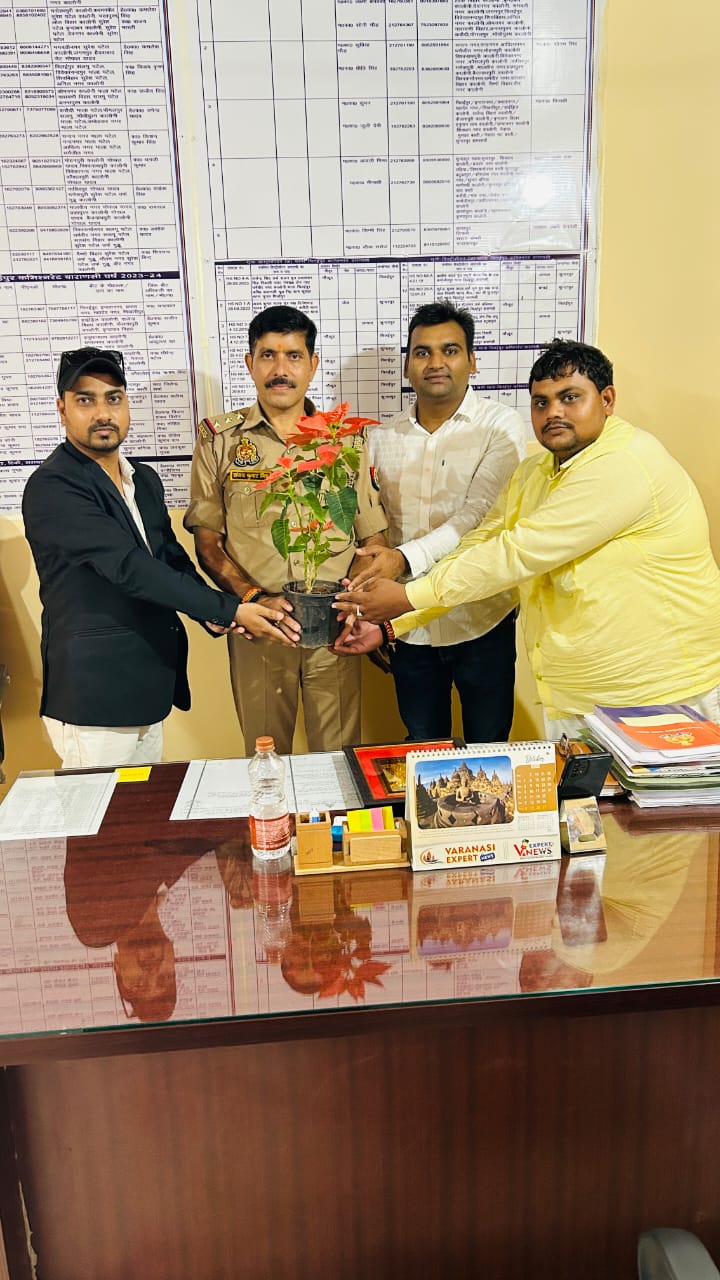 चितईपुर थाने को हरा – भरा बनाने का अभ्युदय सेवा समिति ने लिया संकल्प