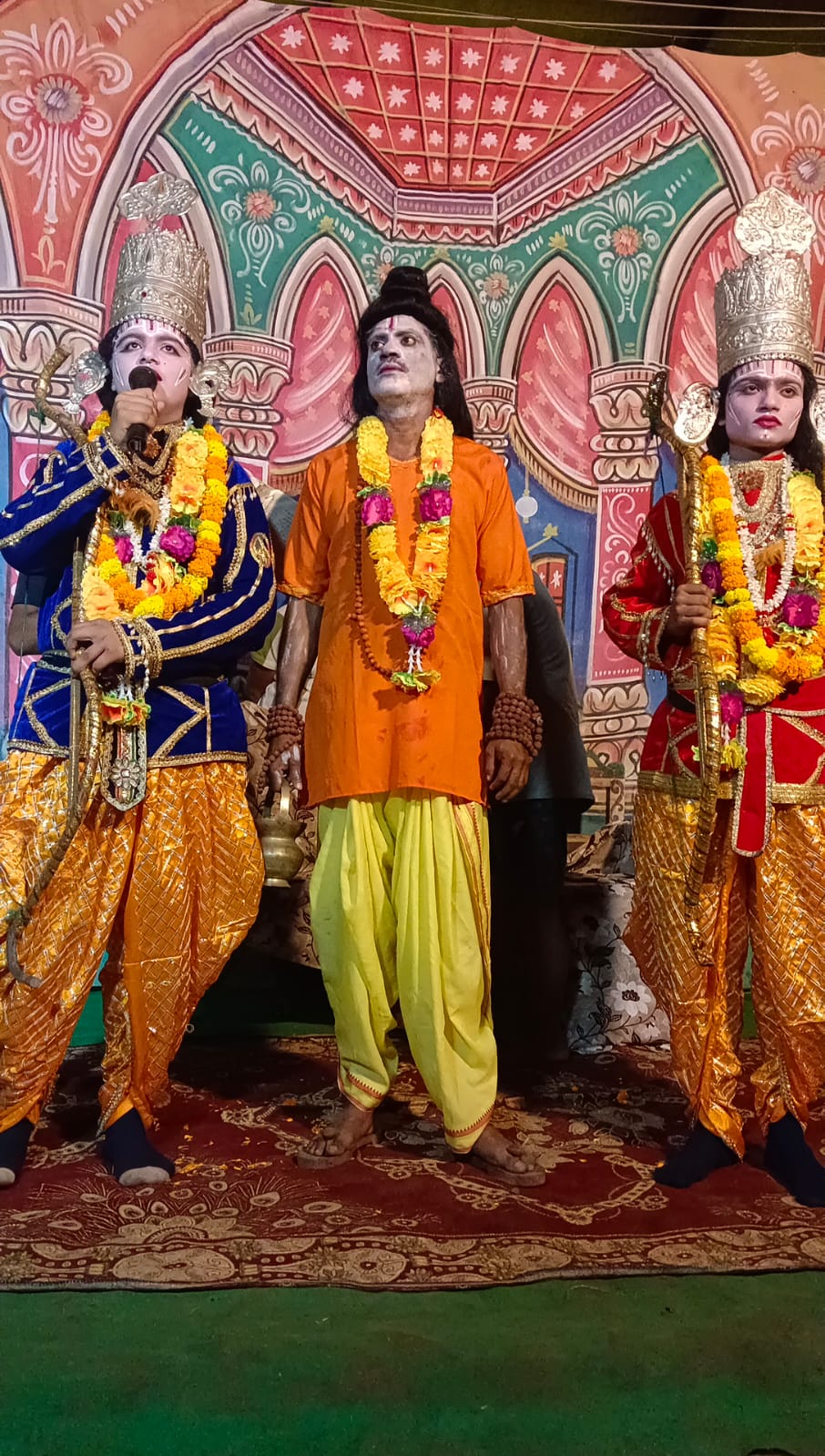 ऋषि विश्वामित्र के यज्ञ की रक्षा के लिए हुआ ताड़का वध का मंचन