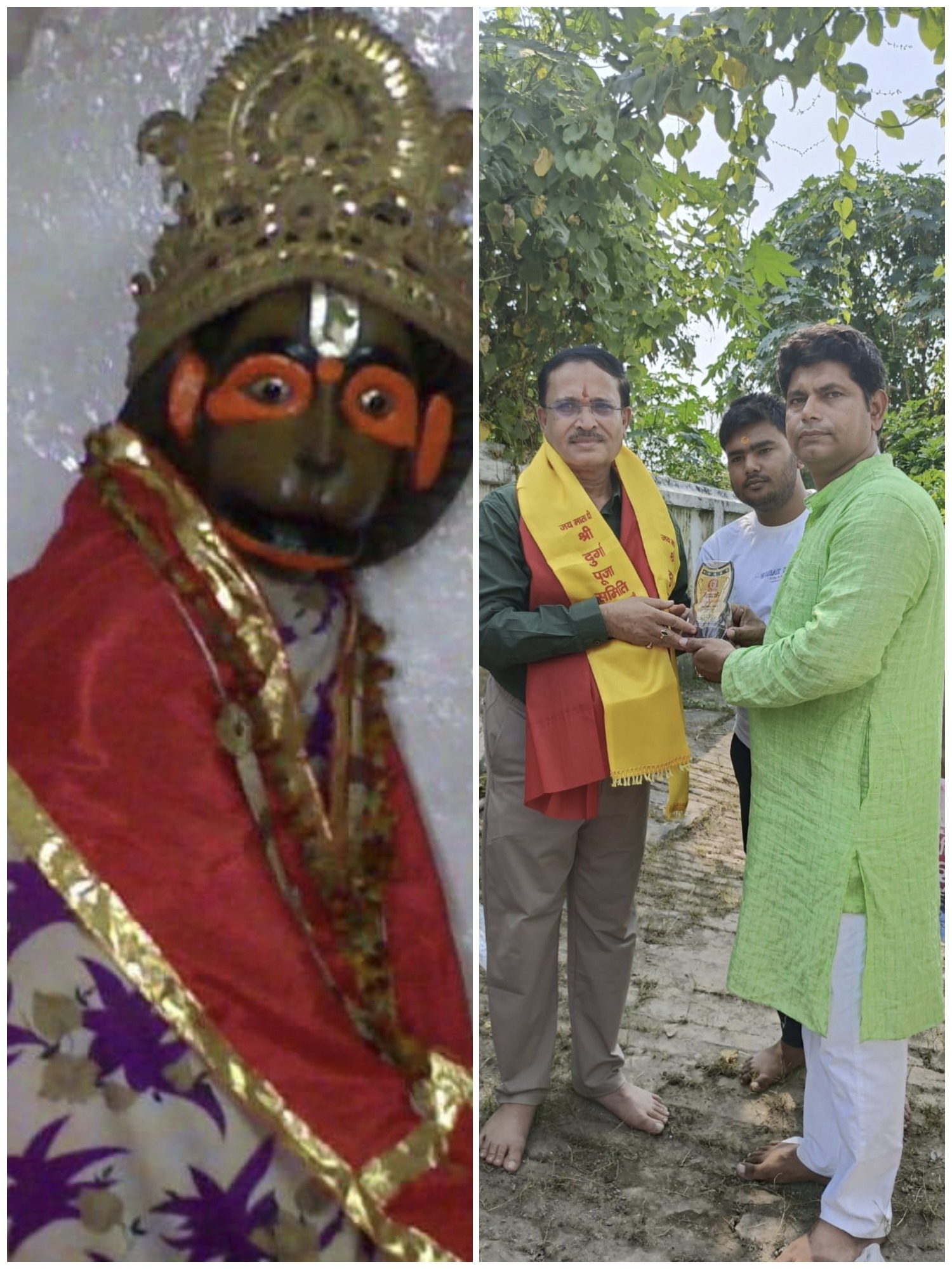 पूरे वर्ष भर में एक बार खुलता है काले हनुमान जी का मंदिर, सीएमओ वाराणसी ने किया दर्शन