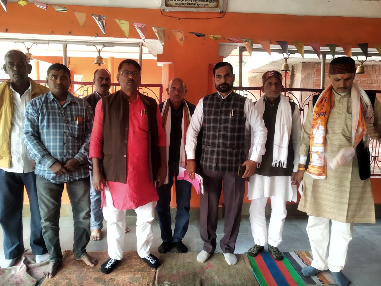 अंतरराष्ट्रीय हिंदू परिषद एवं राष्ट्रीय बजरंग दल भदोही जिला इकाई के कार्यकर्ताओ की बैठक हुई संपन्न