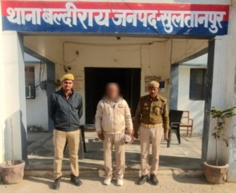 बल्दीराय पुलिस टीम ने एक वारण्टी अभियुक्त को किया गिरफ्तार