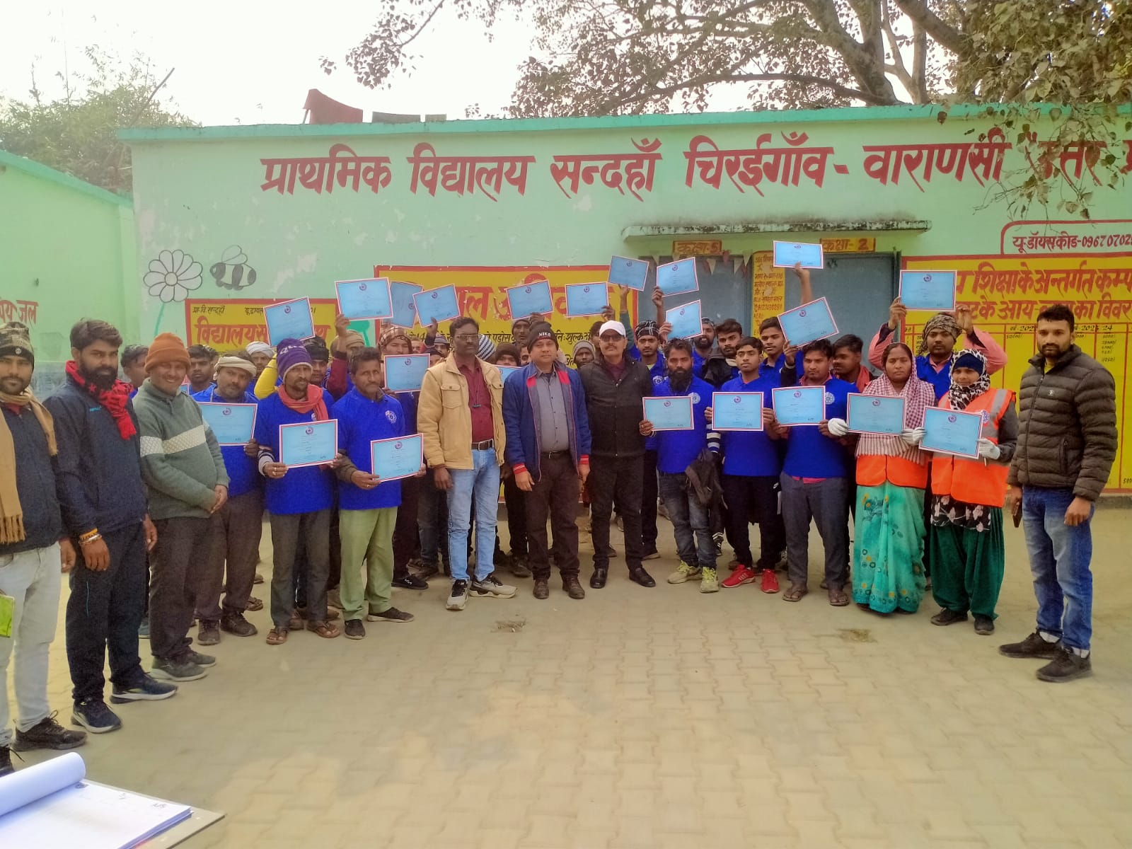 नगर निगम सब जोन संदहाँ सारनाथ में दो दिवसीय सफाई कर्मचारियों की प्रशिक्षण सम्पन्न