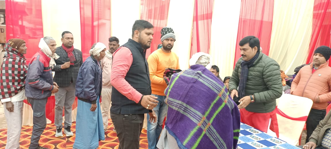 सूबेदार सिंह सेवा ट्रस्ट द्वारा 1000 कंबलों का किया गया वितरण