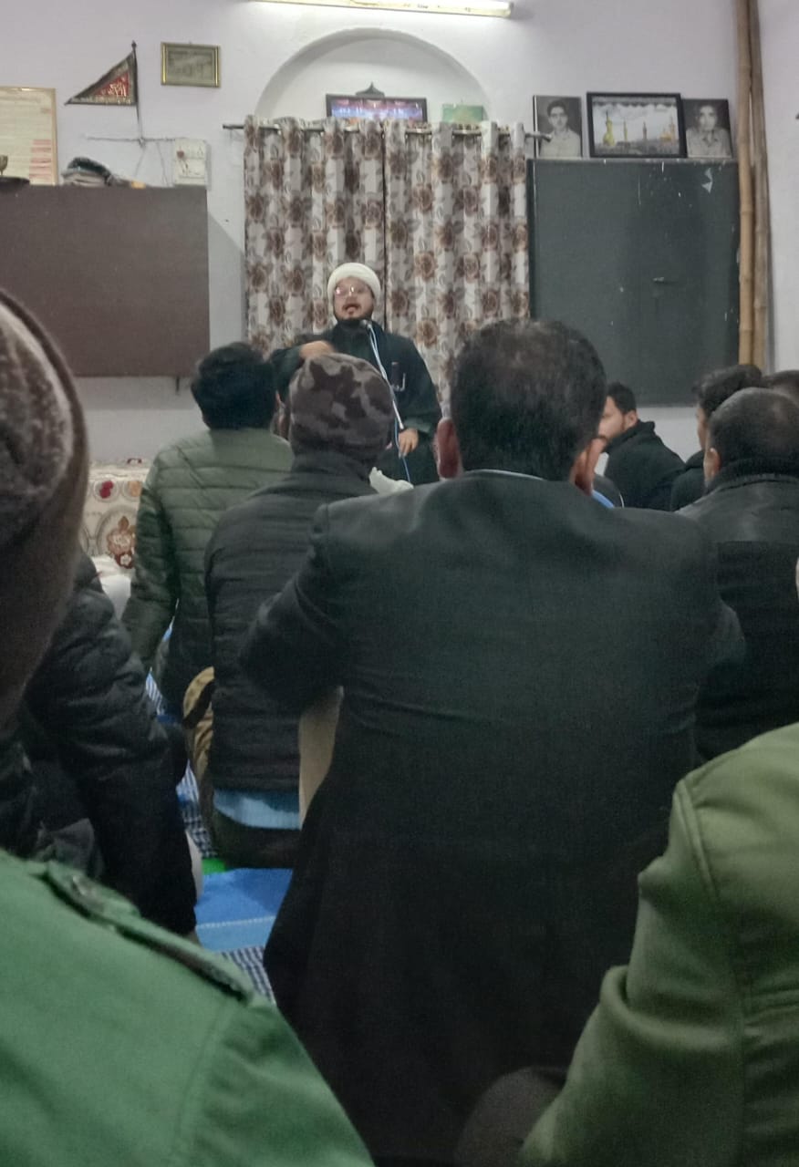 इन्सान किसी भी लम्हे मायूस ना हो, बल्कि परवर दिगार पर भरोसा रखे – मौलाना तौसीफ़ अली 