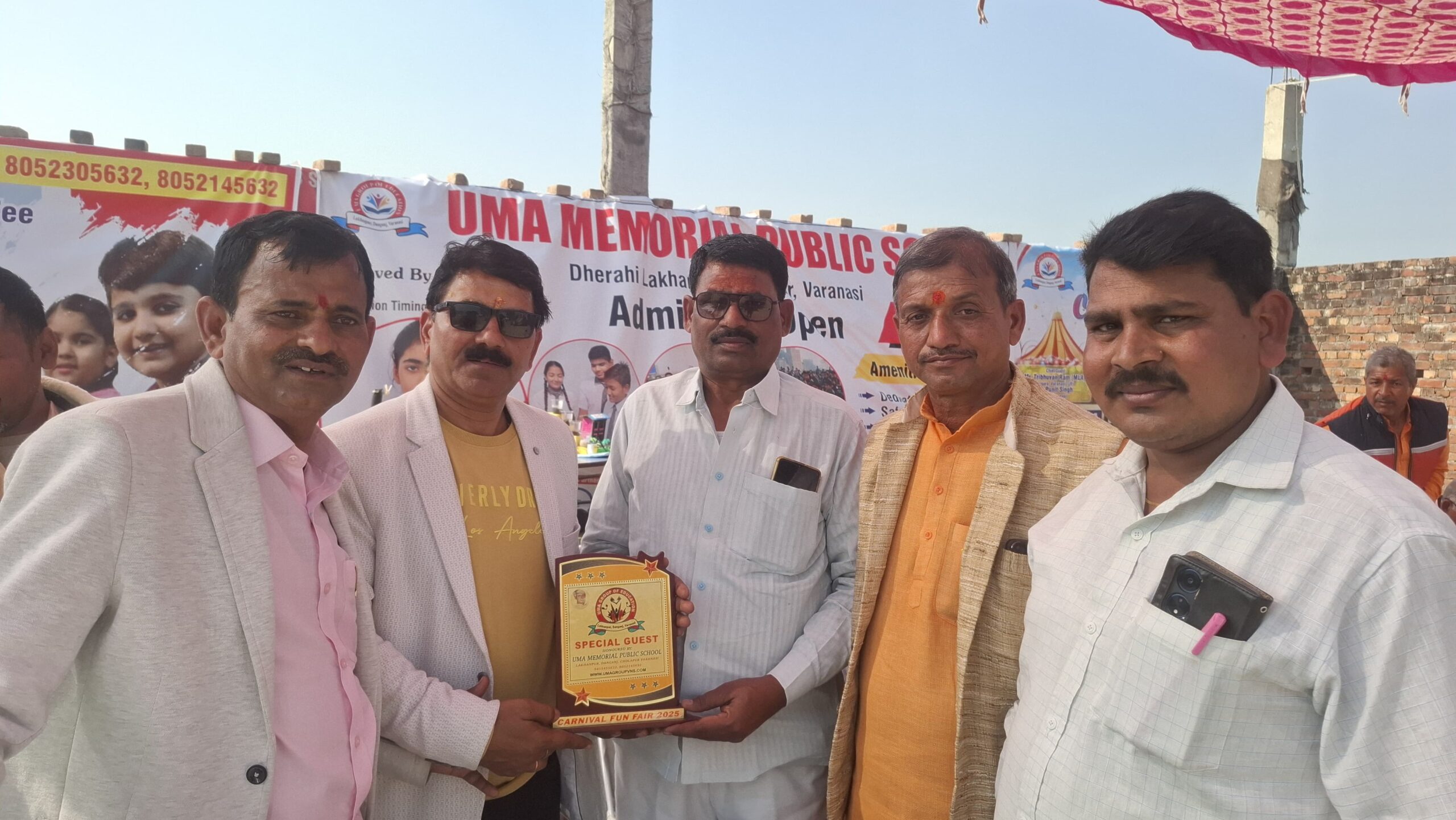 ग्रामीण पत्रकार एसोसिएशन के जिला अध्यक्ष का हुआ जोरदार स्वागत 