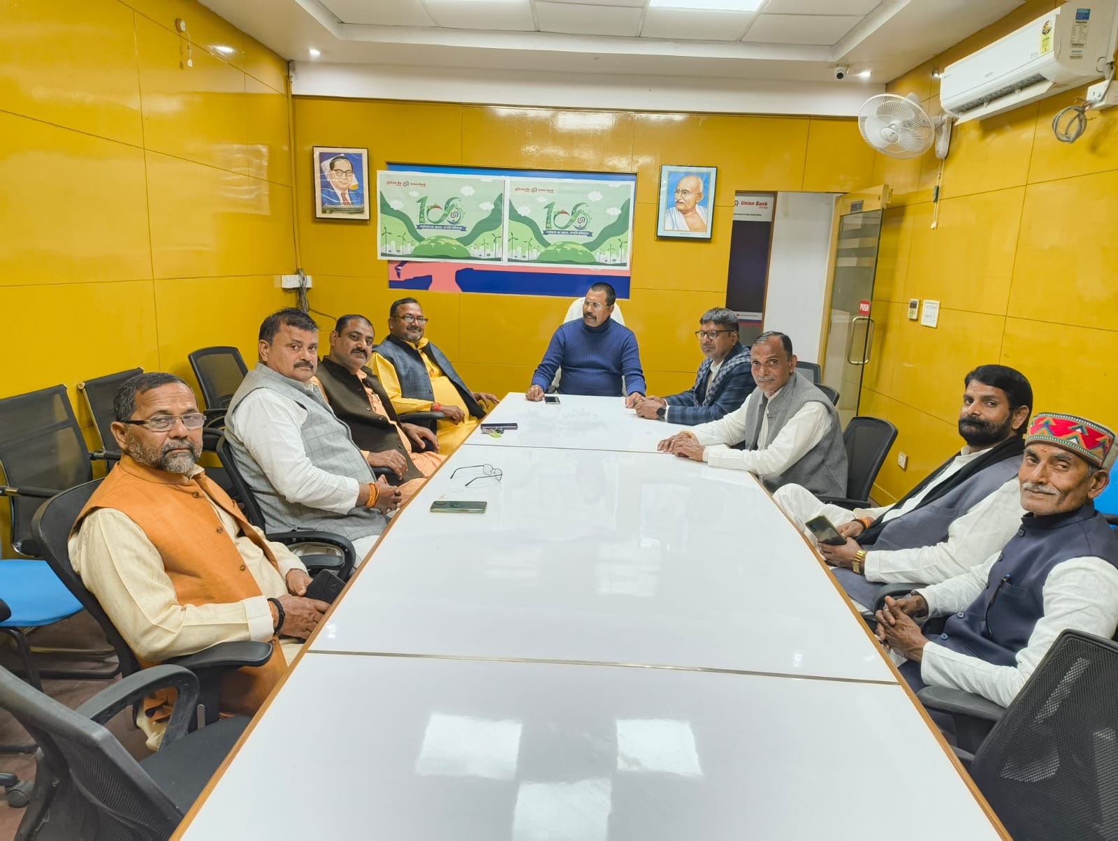 अयोध्या में काशी प्रांत जय भारत मंच की हुई मीटिंग।