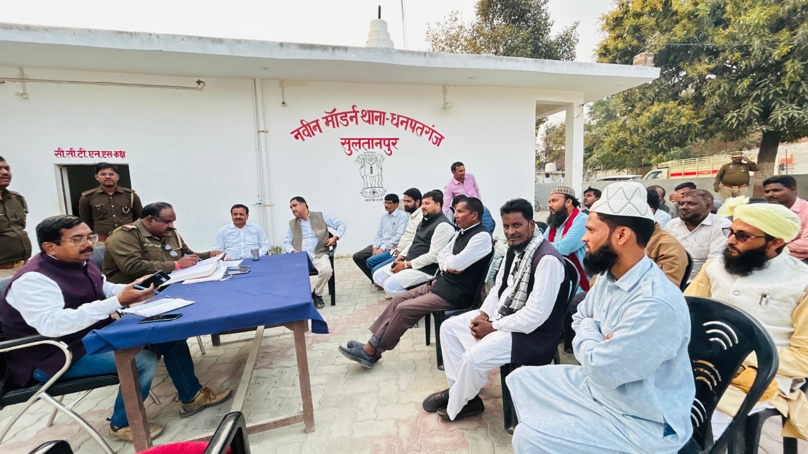 त्यौहारों पर शांति एवं कानून-व्यवस्था बनाए रखने हेतु पीस कमेटी की बैठक आयोजित