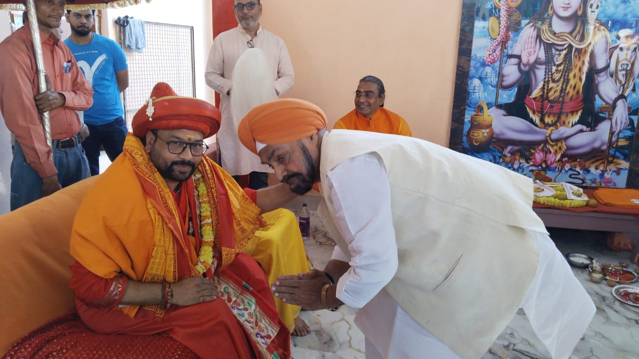 श्रीकुल दिव्यांग पीठ के प्रथम महामण्डलेश्वर बनें स्वामी कृपानंद महाराज