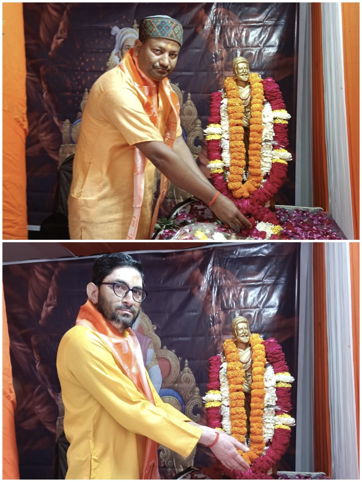 भदोही नगर में छत्रपति शिवाजी महाराज का जयंती बड़े हर्षोल्लाह से मनाया गया