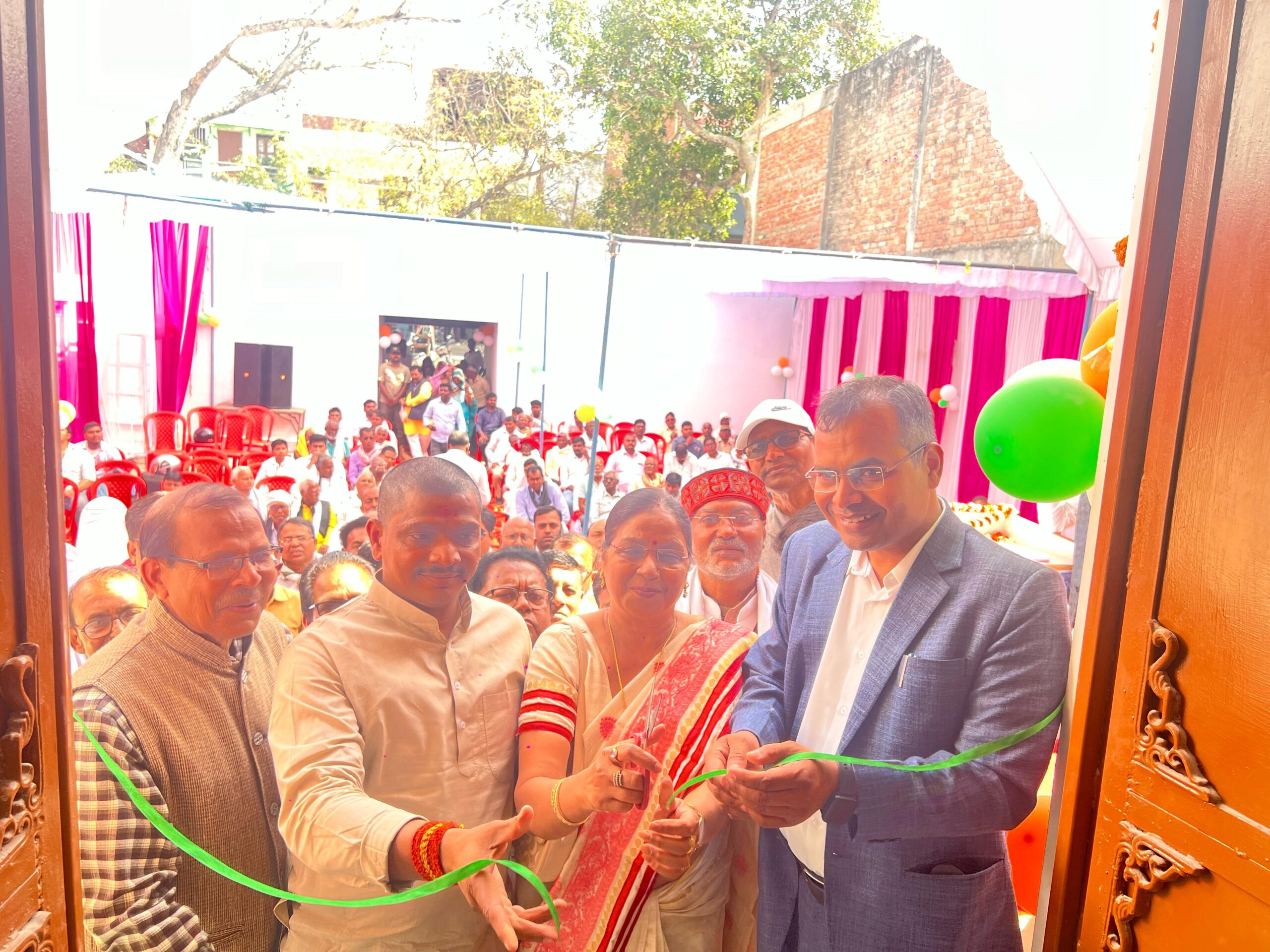 चौबेपुर में धोबी धर्म संसद भवन का भव्य लोकार्पण