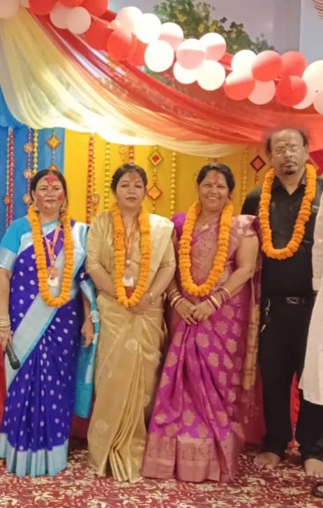 भारत विकास परिषद सृजन शाखा का होली मिलन व चुनाव संपन्न, तीसरी बार अध्यक्ष बनी शशि श्रीवास्तव।