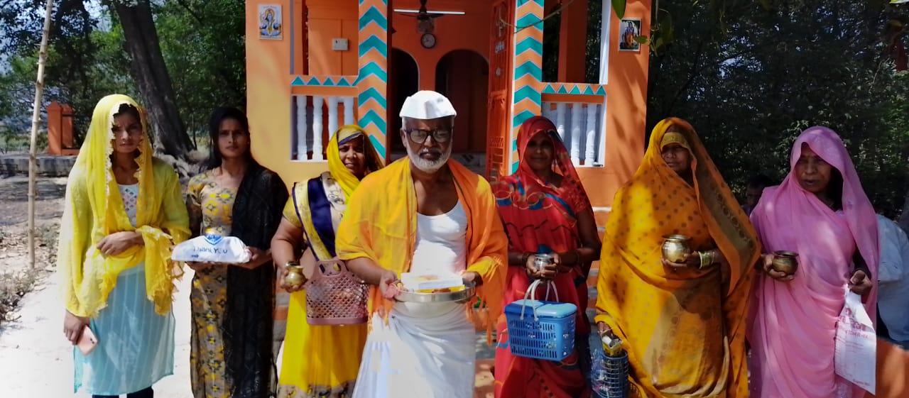 घाटमपुर गांव में बुढ़वा मंगल पर 3 कुंतल लड्डू से हनुमान लला को भोग, मेले में नौटंकी नाच का आयोजन