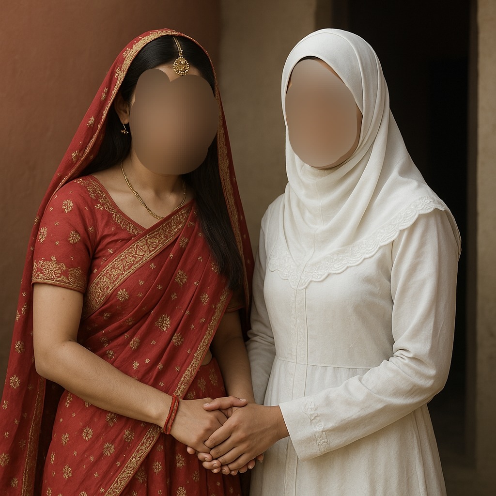 हिंदू युवती को मुस्लिम सहेली से हुआ प्रेम, घर से भागकर रचाई शादी, पुलिस ने बरामद कर परिजनों को सौंपा