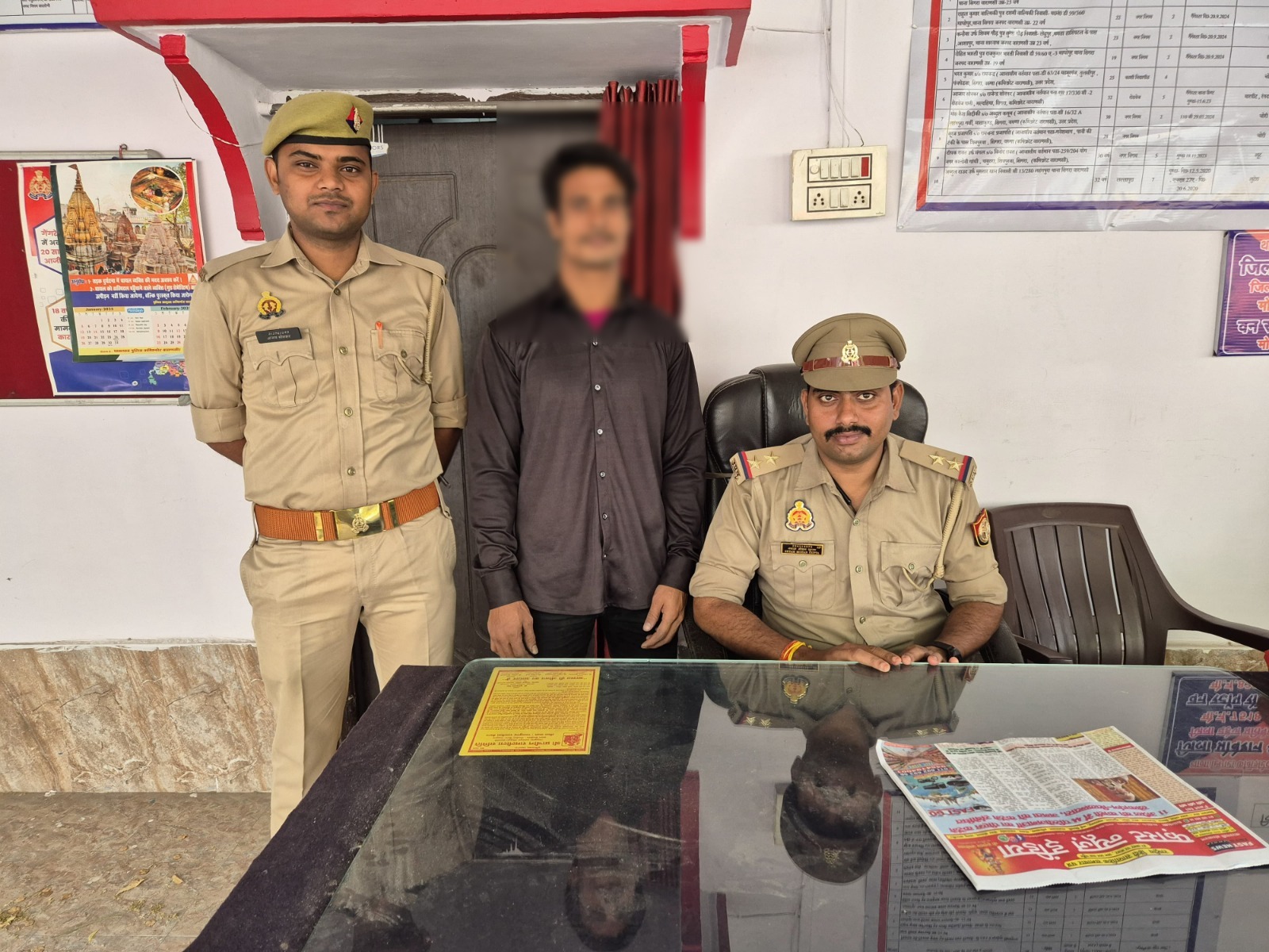 अपहृता को बहला फुसलाकर भगा ले जाने वाले अभियुक्त कों सिगरा पुलिस ने किया गिरफ्तार 