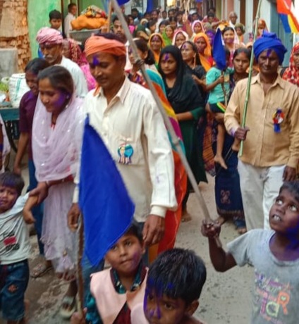डॉ. भीमराव अंबेडकर की जयंती समारोहपूर्वक मनाई गई