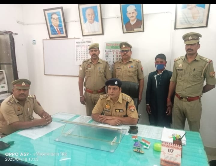 गोबध अभियुक्त गिरफ्तार, इनामियां घोषित
