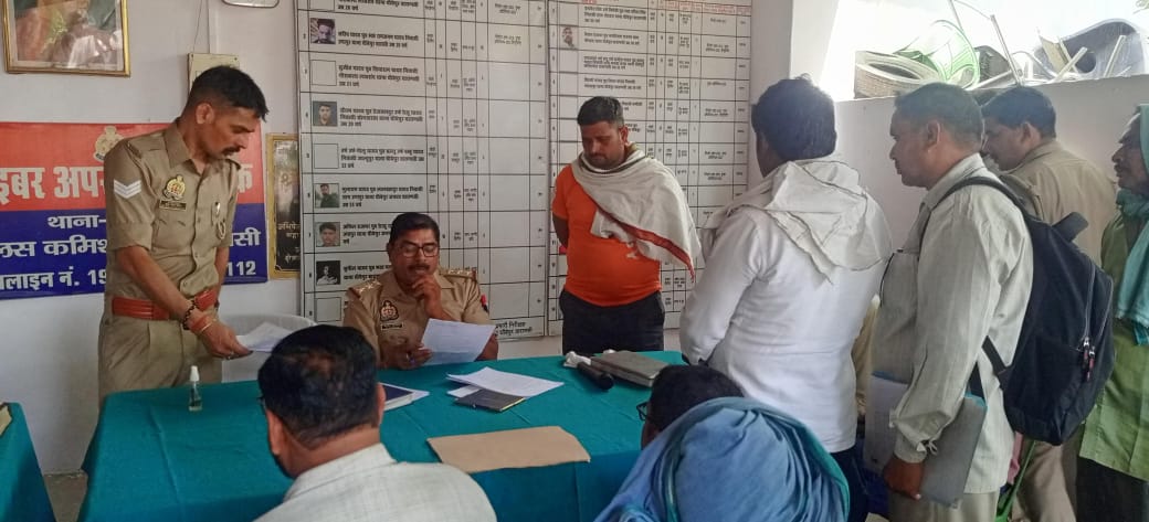 समाधान दिवस पर चौबेपुर थाने में पहुंचे 20 शिकायती पत्र, मौके पर एक का निस्तारण