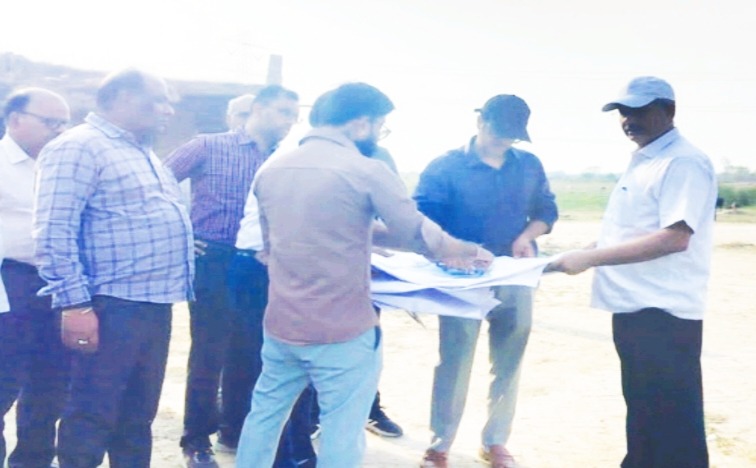 उंदीताल परियोजना का स्थलीय निरीक्षण कर उपाध्यक्ष ने दिए निर्देश