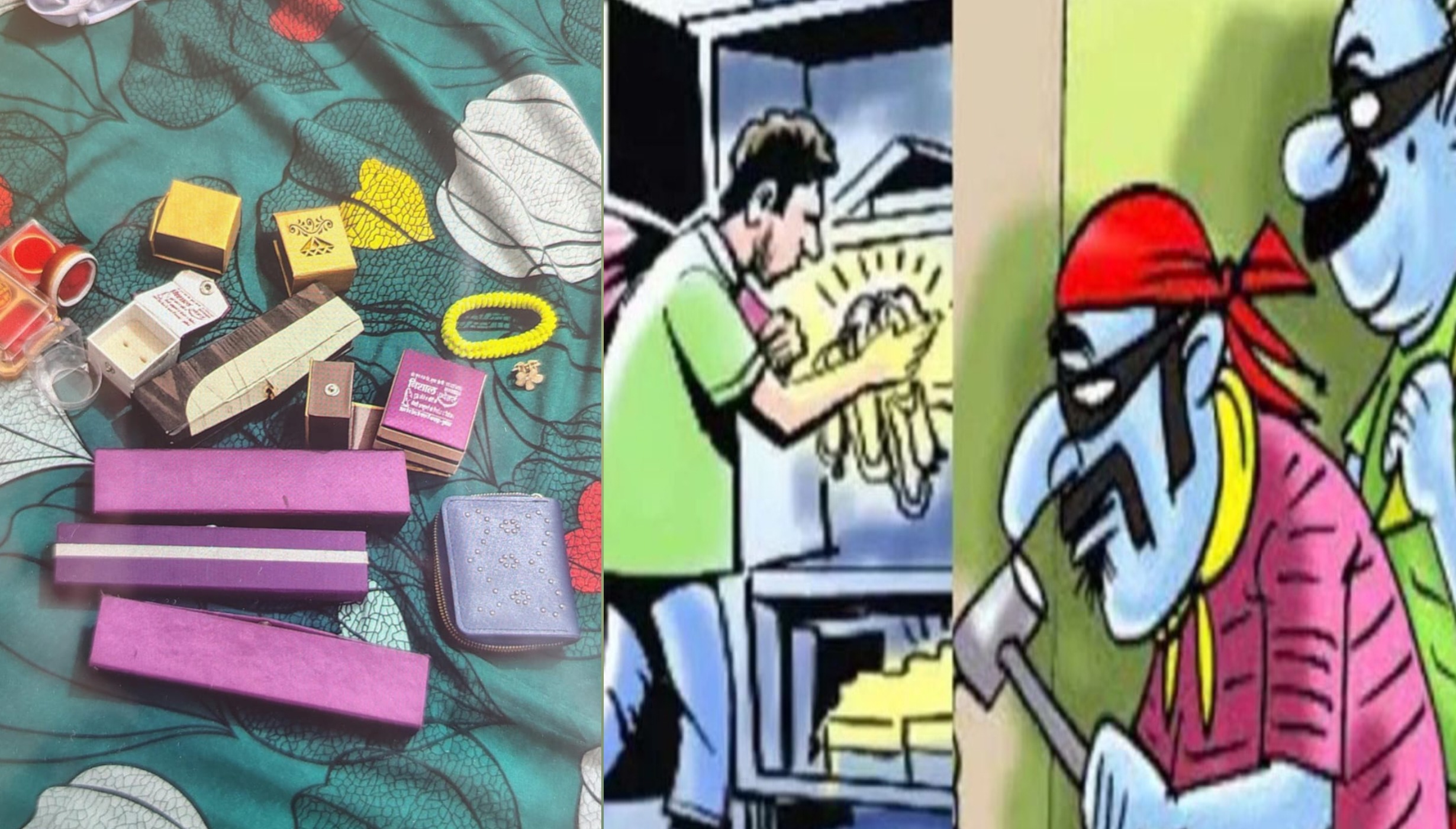 चौबेपुर में एक ही रात दो घरों में बड़ी चोरी, करीब आठ लाख रुपये के जेवरात और नकदी ले उड़े चोर