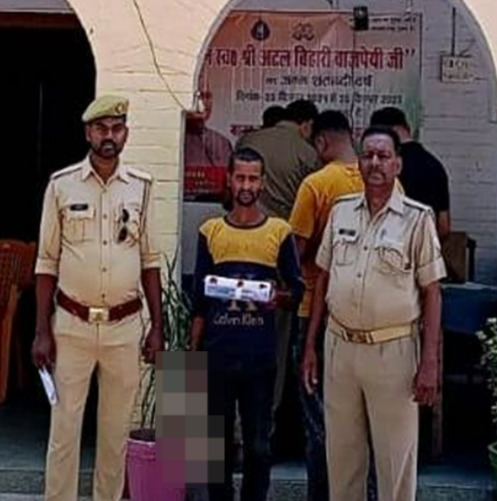 सेमरहो में तमंचा व कारतूस के साथ युवक गिरफ्तार, मीरगंज पुलिस की बड़ी कामयाबी