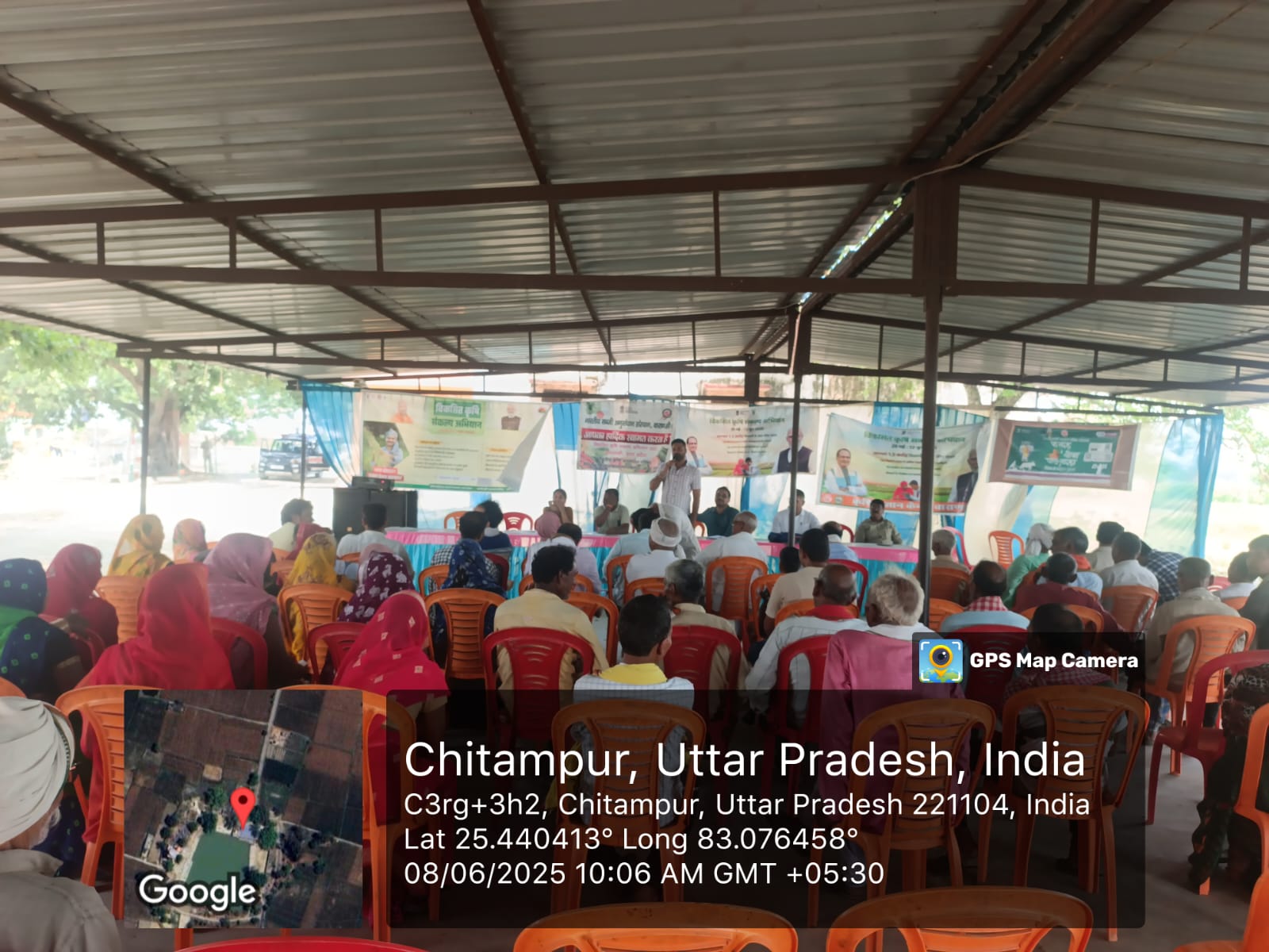 छित्तमपुर में आयोजित हुआ विकसित कृषि संकल्प अभियान, प्राकृतिक खेती पर दिया गया जोर