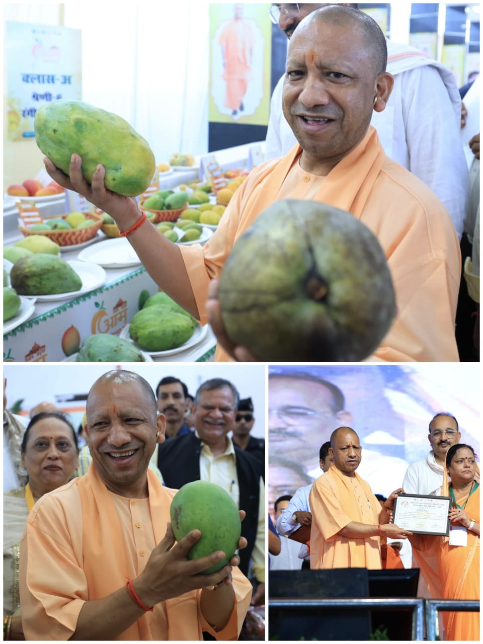 अवध शिल्प ग्राम में तीन दिवसीय आम महोत्सव प्रारंभ, सीएम योगी ने किया उद्घाटन