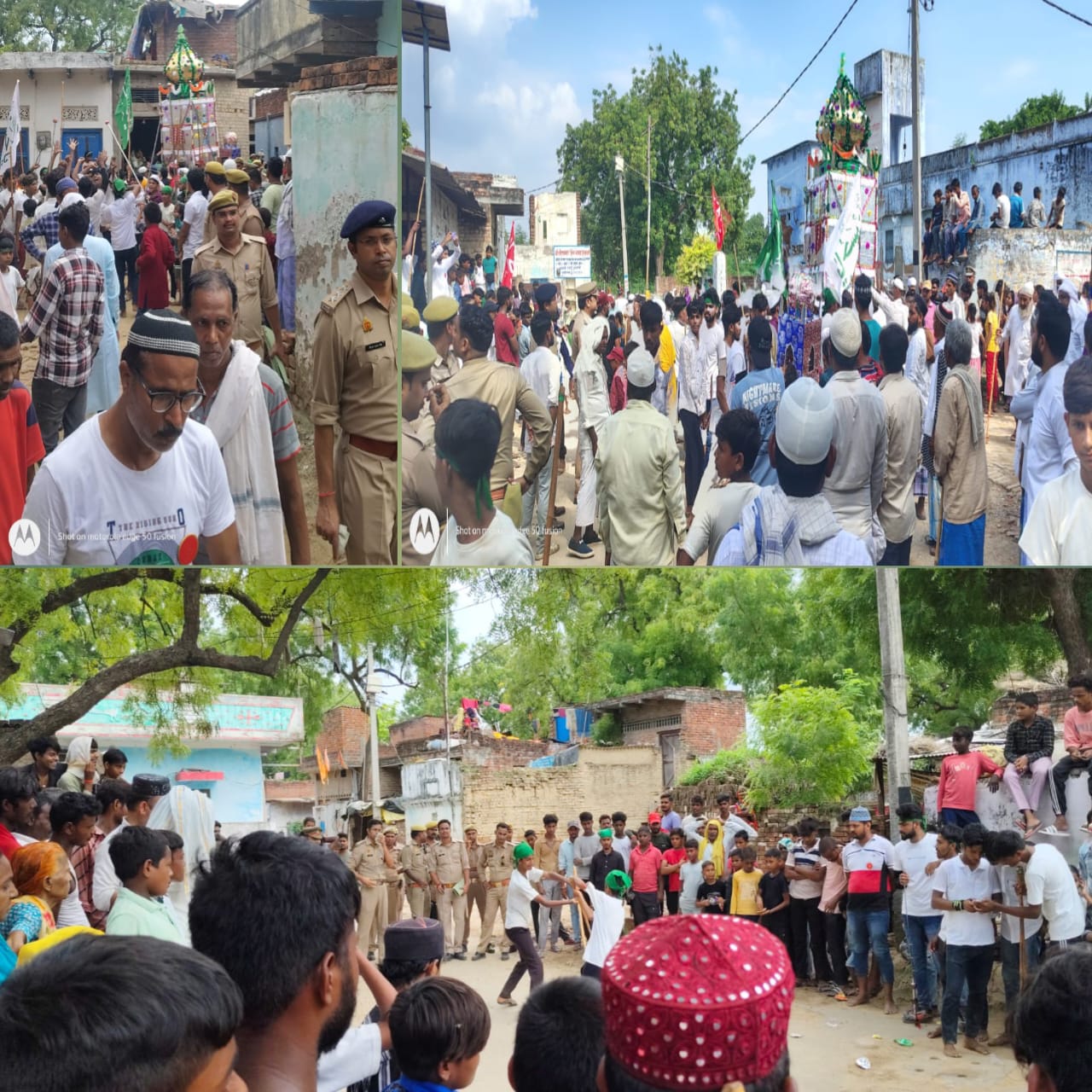 चंद्रावती में 54 साल पुराना ताजिया जुलूस मार्ग विवाद सुलझा, प्रशासन की पहल रंग लाई