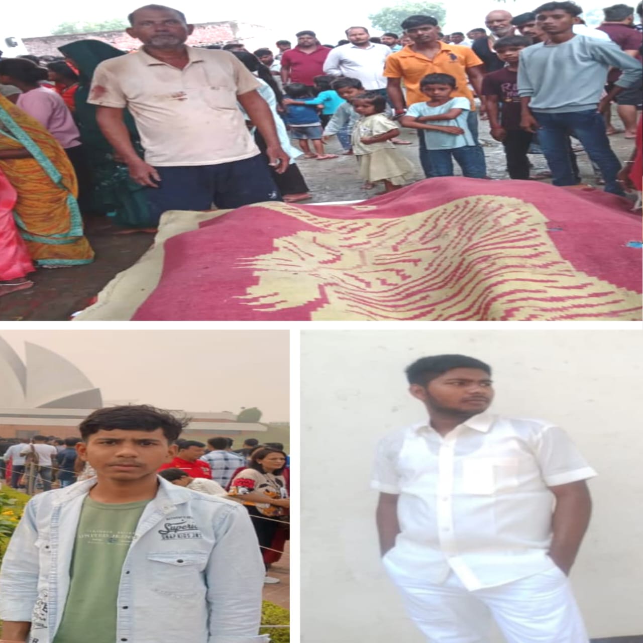 मिट्टी की दीवार गिरने से दो सगे भाइयों की मौत, गांव में मचा कोहराम