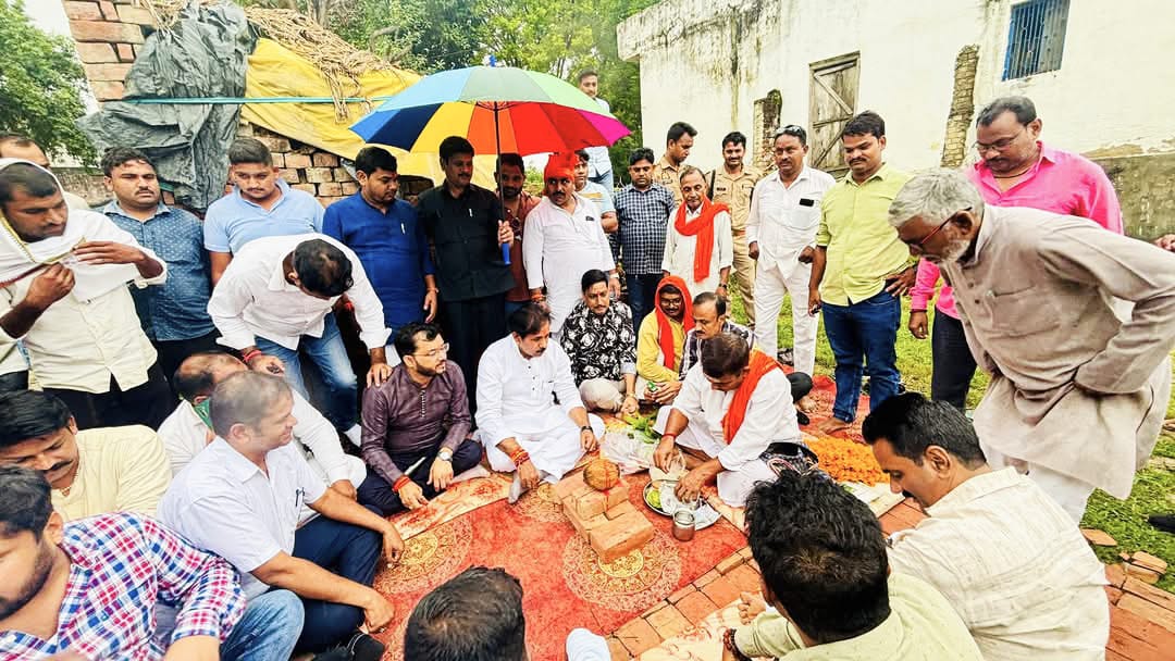 शिवपुर में बनेंगे पाँच नया बिजलीघर, मंत्री अनिल राजभर ने किया भूमि पूजन व शिलान्यास