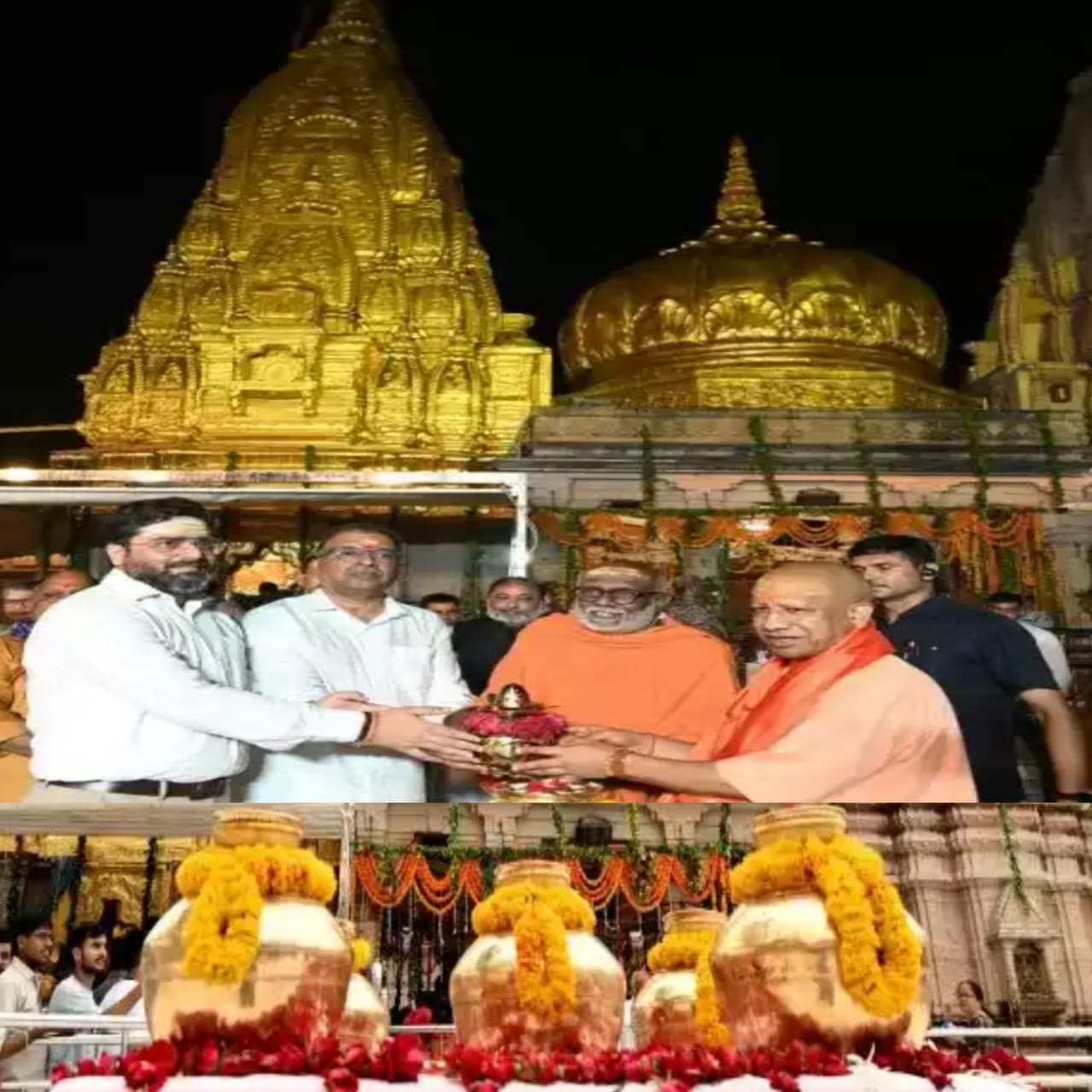 काशी-रामेश्वरम के बीच तीर्थ जल परंपरा का विधिवत शुभारंभ, योगी ने सौंपा पवित्र संगम जल